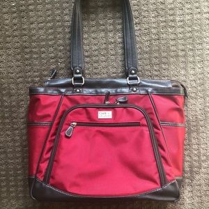 Clark and Mayfield Sellwood Metro XL 17 Laptop Tote Bag Computer Bag in Black